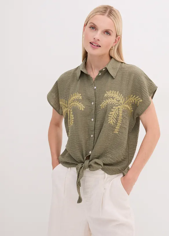 Bpc Selection Bluse Mit Stickerei