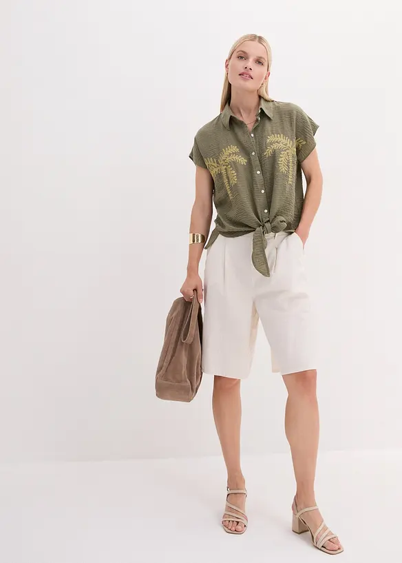 Bpc Selection Bluse Mit Stickerei
