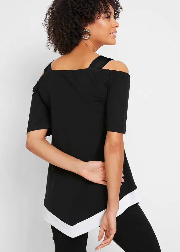 Bpc Selection Cold-Shoulder-Shirt Mit Druck