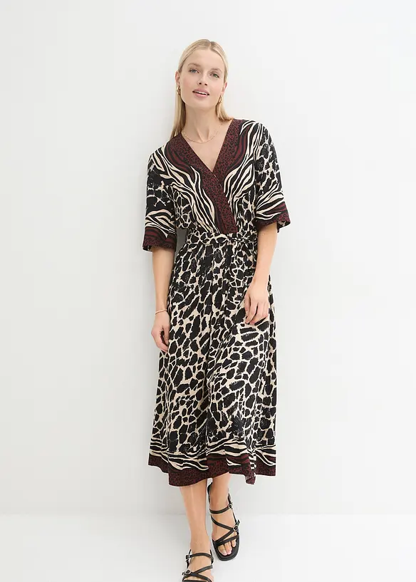 Bpc Selection Kleid Mit Animalprint