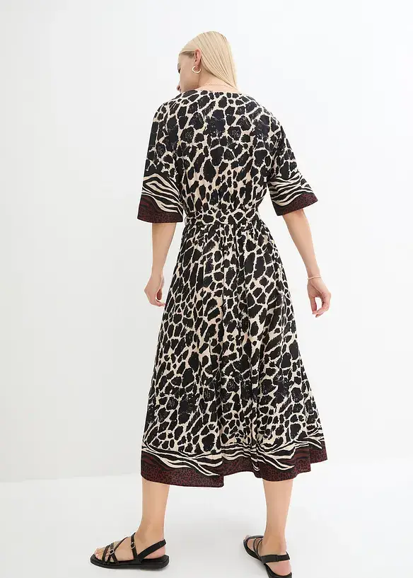 Bpc Selection Kleid Mit Animalprint