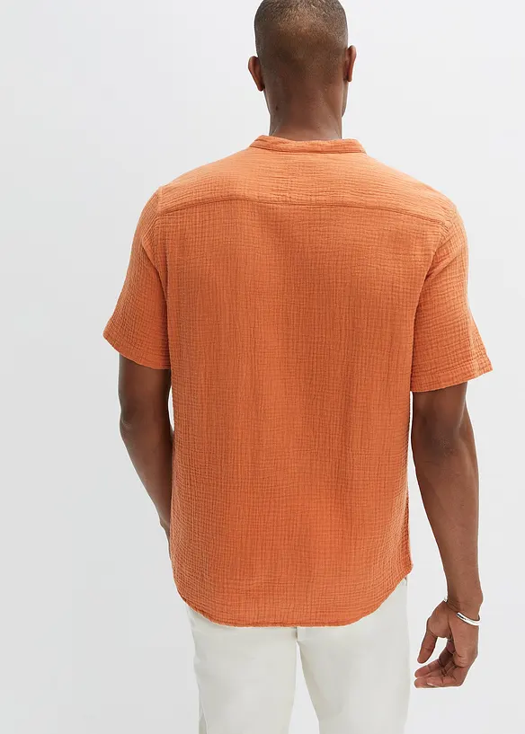 Bpc Selection Kurzarmhemd Aus Musselin