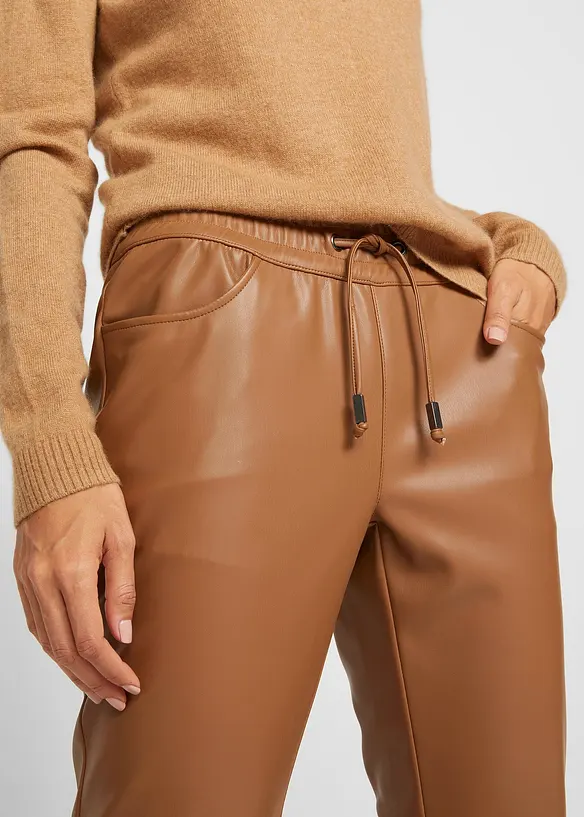 Bpc Selection Lederimitat-Schlupfhose