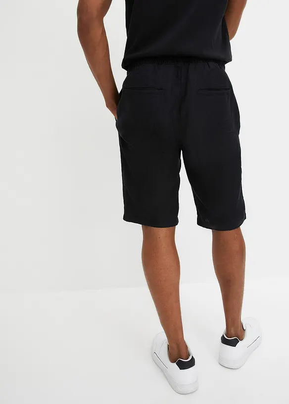 Bpc Selection Leinen - Schlupf-Bermuda