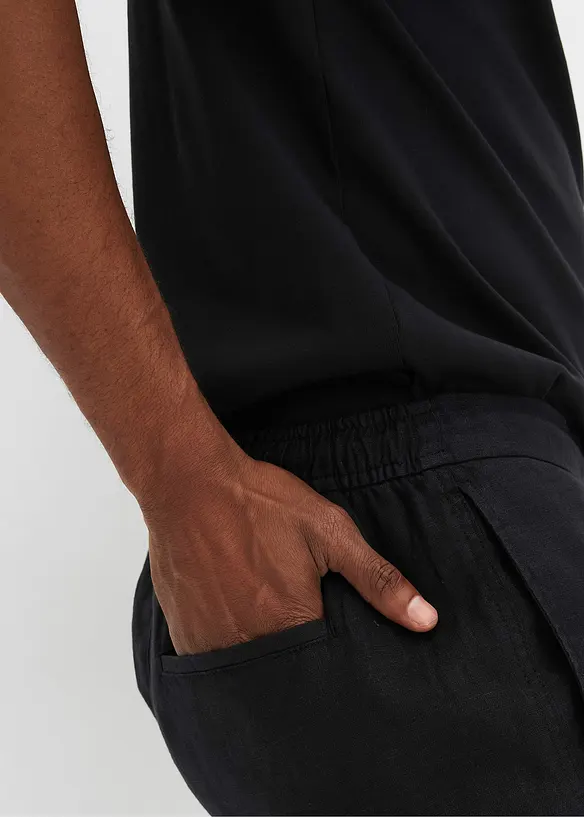 Bpc Selection Leinen - Schlupf-Bermuda