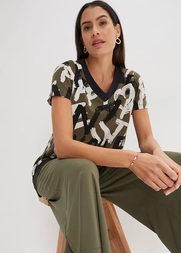 Bpc Selection Long-Shirt Mit Kurzarm