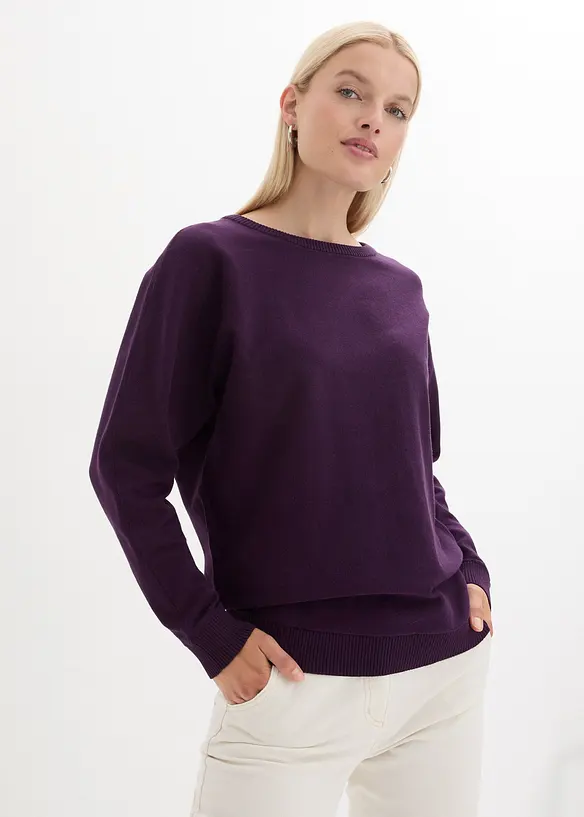 Bpc Selection Pullover Mit Fledermausärmeln