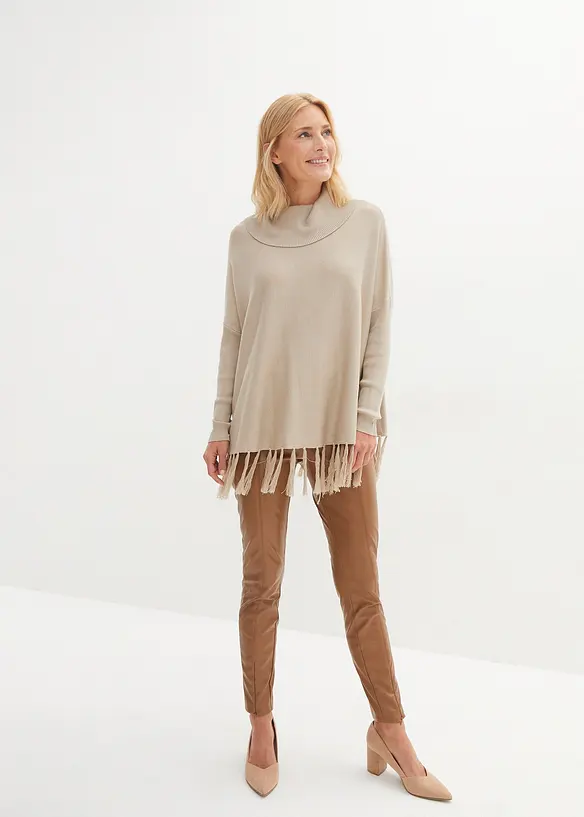 Bpc Selection Pullover Mit Fransenkante