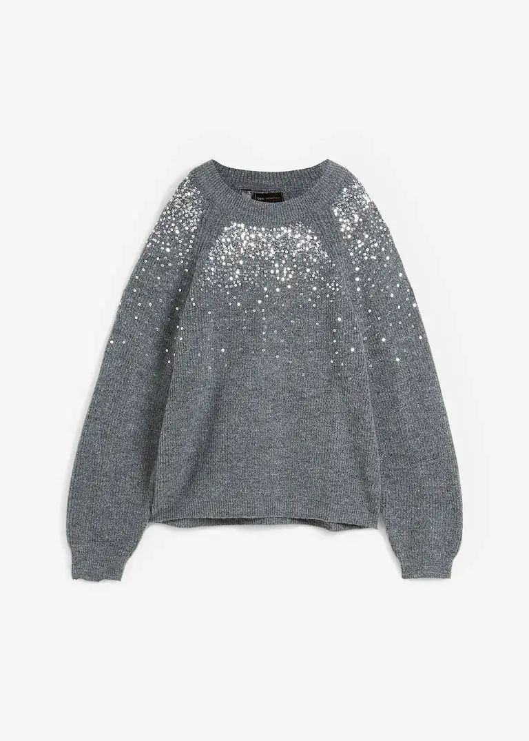 bpc selection Pullover mit Pailletten
