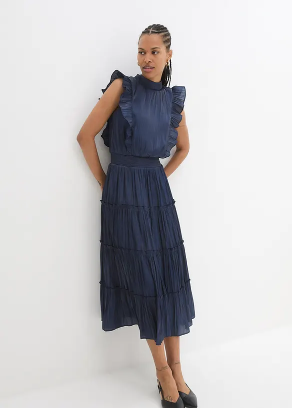 Bpc Selection Satin-Stufenkleid