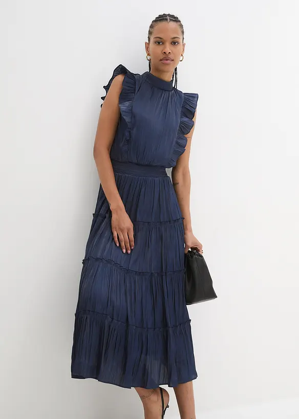 Bpc Selection Satin-Stufenkleid