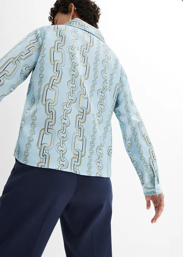 Bpc Selection Satinbluse Mit Wickeleffekt