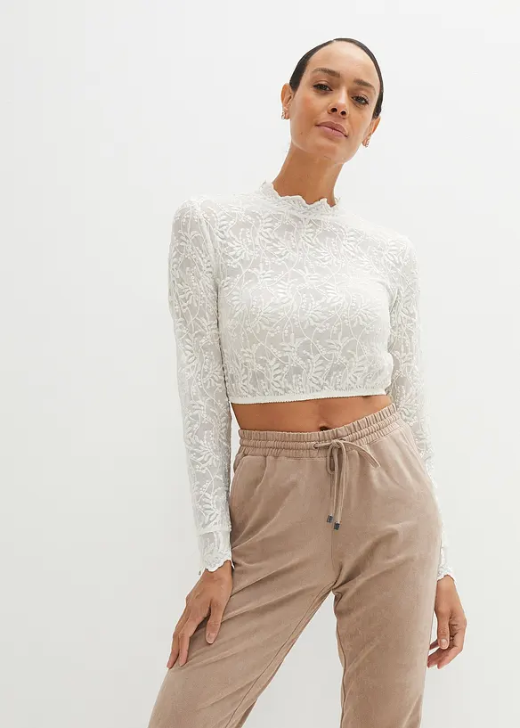 Bpc Selection Spitze-Dirndlbluse, Langarm