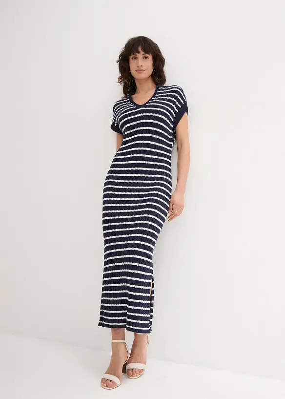 Bpc Selection Strickkleid Mit Polokragen