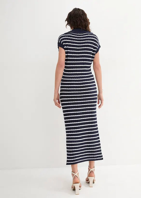 Bpc Selection Strickkleid Mit Polokragen