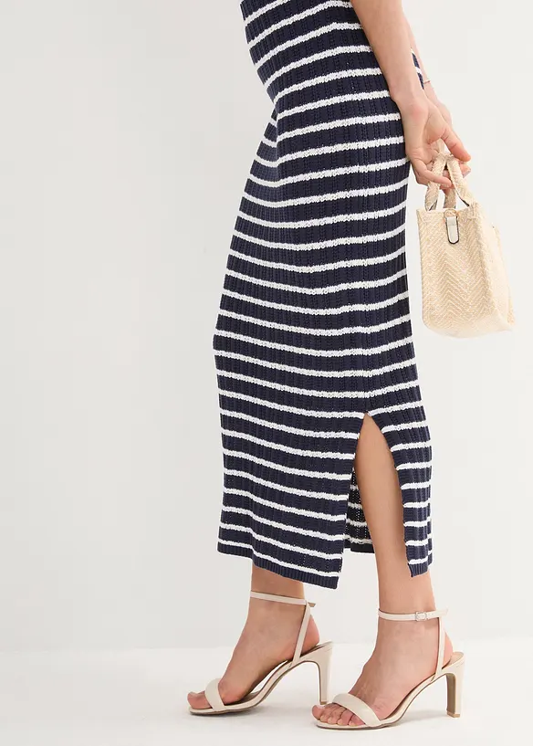Bpc Selection Strickkleid Mit Polokragen