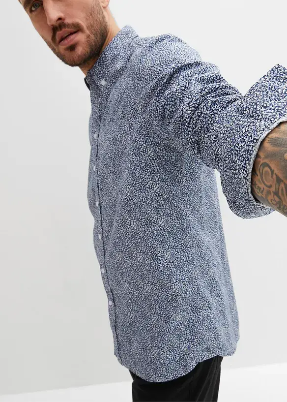 Bonprix Business-Hemd Aus Reiner Baumwolle, Langarm (2er Pack)