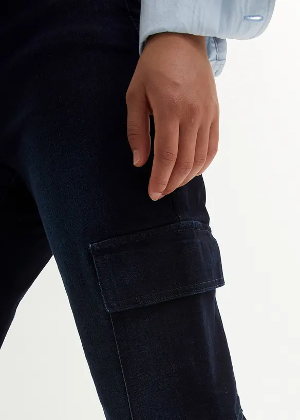 Bpc Bonprix Collection Cargo Jeans, Highwaist, Komfortbund