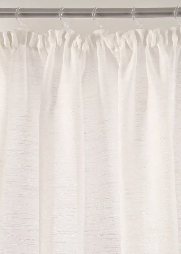 Bpc Living Bonprix Collection Crush Gardine Mit Glanzeffekt (1er Pack)