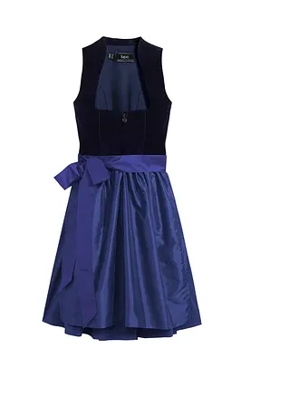 bpc bonprix collection Dirndl mit Samt in Midilänge (2-tlg.Set)