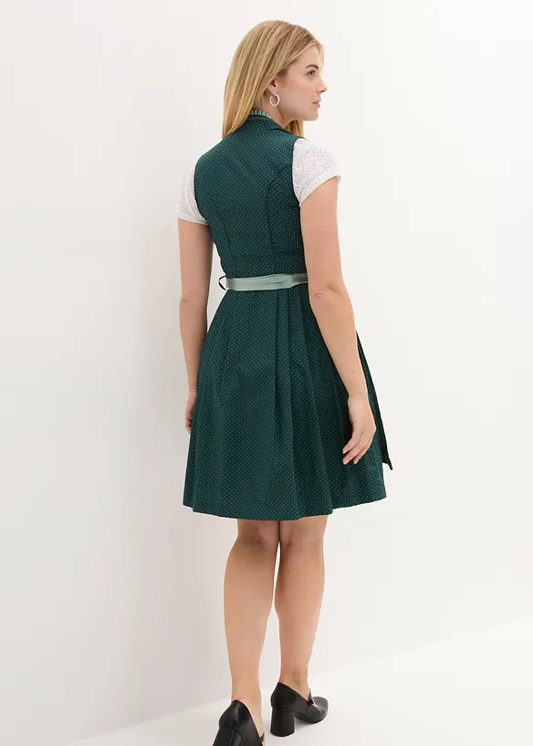 Bpc Bonprix Collection Dirndl Mit Stehkragen, Knieumspielend (2-tlg. Set)