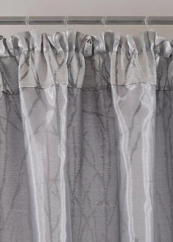 Bpc Living Bonprix Collection Doppellagige Gardine Mit Raffhalter (1er Pack)