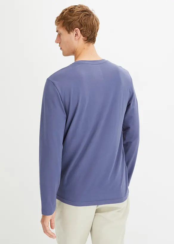Bpc Bonprix Collection Essential Henleyshirt, Langarm Mit Bio-Baumwolle