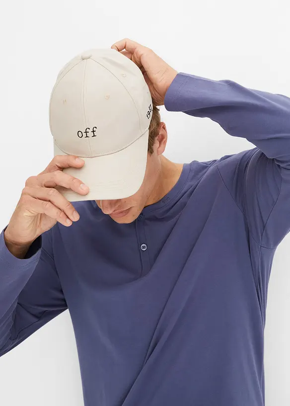 Bpc Bonprix Collection Essential Henleyshirt, Langarm Mit Bio-Baumwolle