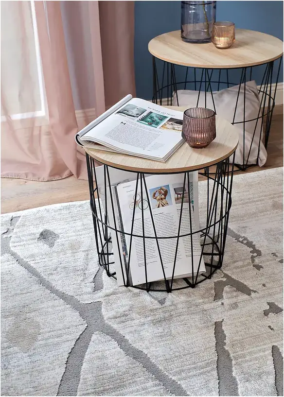 Bonprix Gardinen Einfarbig Mit Recyceltem Polyester (2er Pack)