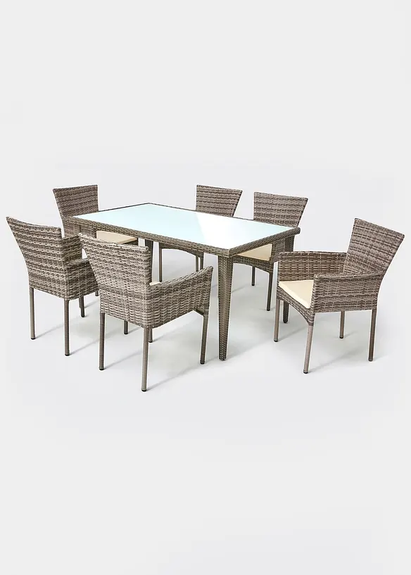 Bpc Living Bonprix Collection Gartenmöbel Set (7-tlg.Set)