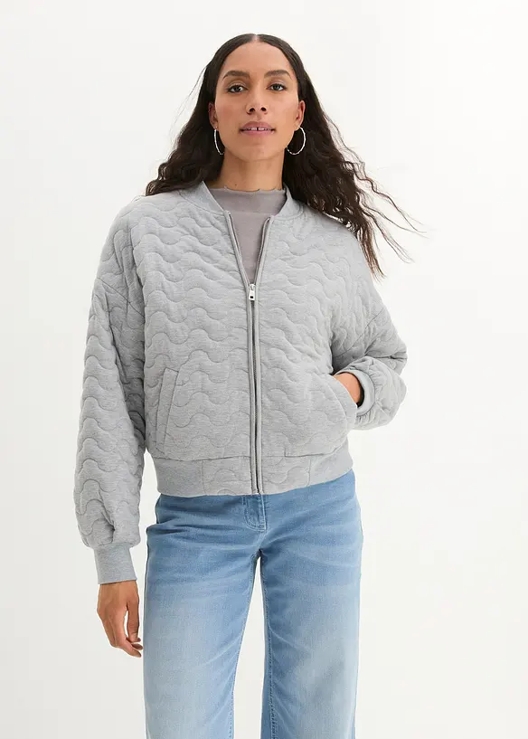 Bpc Bonprix Collection Gesteppter Blouson Aus Sweat