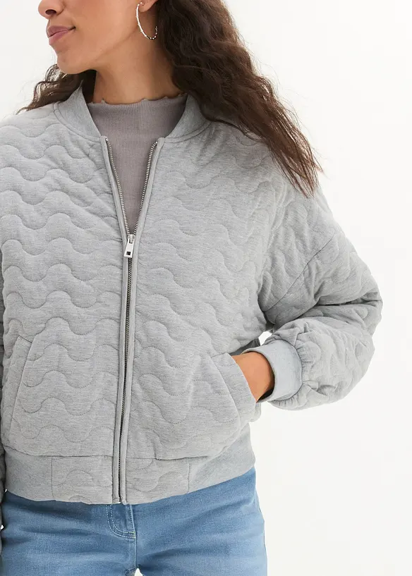 Bpc Bonprix Collection Gesteppter Blouson Aus Sweat
