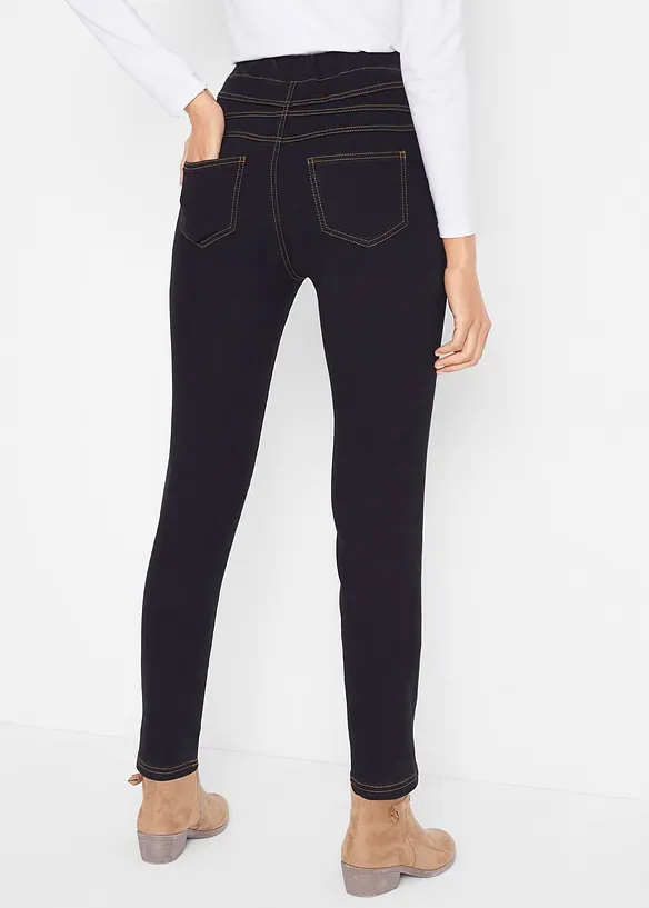 Bpc Bonprix Collection High Waist Jeggings Aus Leichter, Elastischer Thermoqualität Mit Bequembund