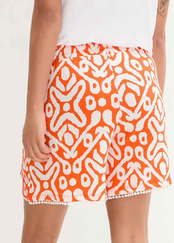 Bpc Bonprix Collection High-Waist-Jersey Shorts Mit Bequembund