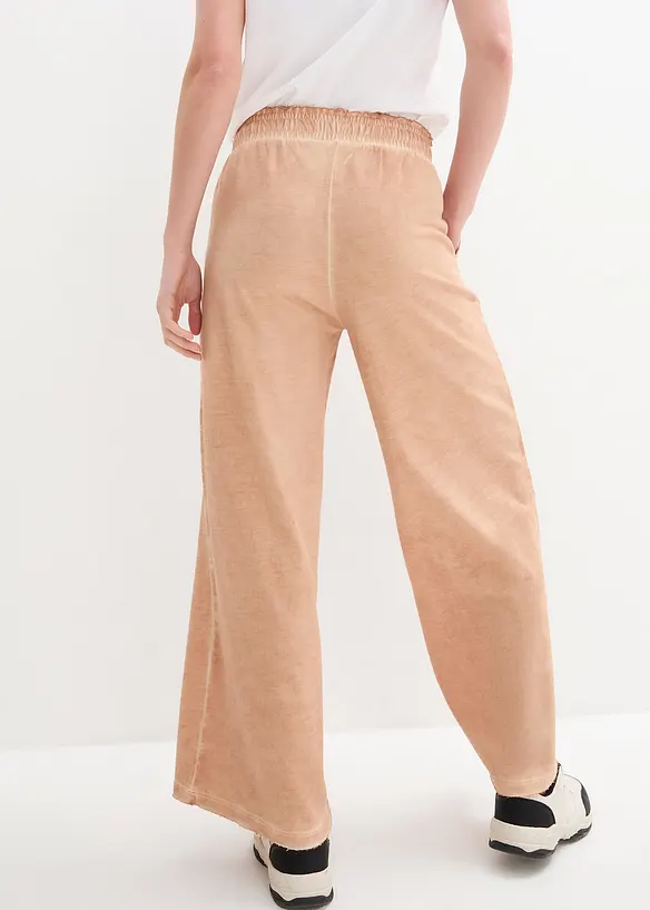 Bpc Bonprix Collection High-Waist-Sweathose Mit Cargo Details, Knöchelfrei