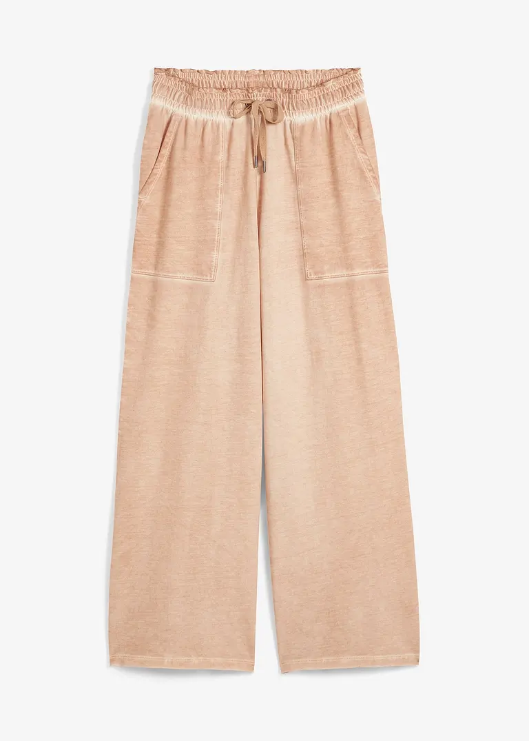 bpc bonprix collection High-Waist-Sweathose mit Cargo Details, knöchelfrei