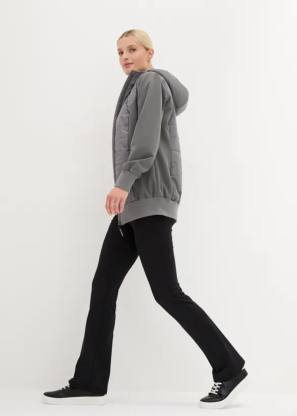 Bpc Bonprix Collection Hybrid Steppjacke Mit Materialmix, Wasserabweisend