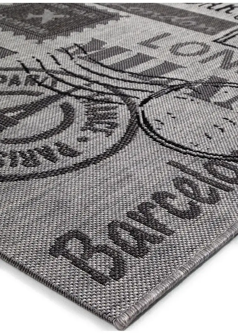 Bonprix In- Und Outdoor Teppich Mit Nostalgischen Motiven