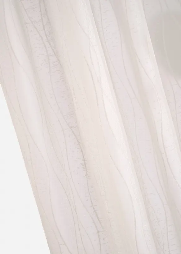 Bpc Living Bonprix Collection Jacquard Gardine Mit Wellenmuster (1er Pack)