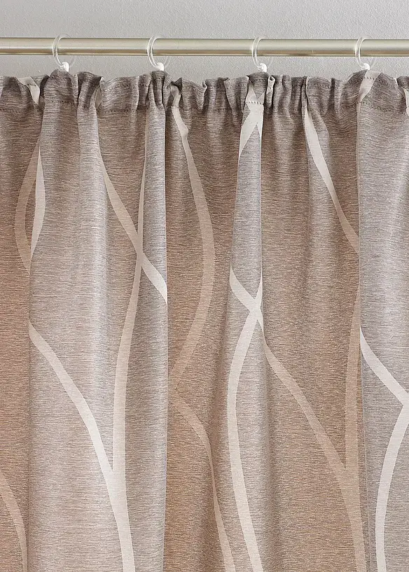 Bpc Living Bonprix Collection Jacquard Vorhang (1er Pack)