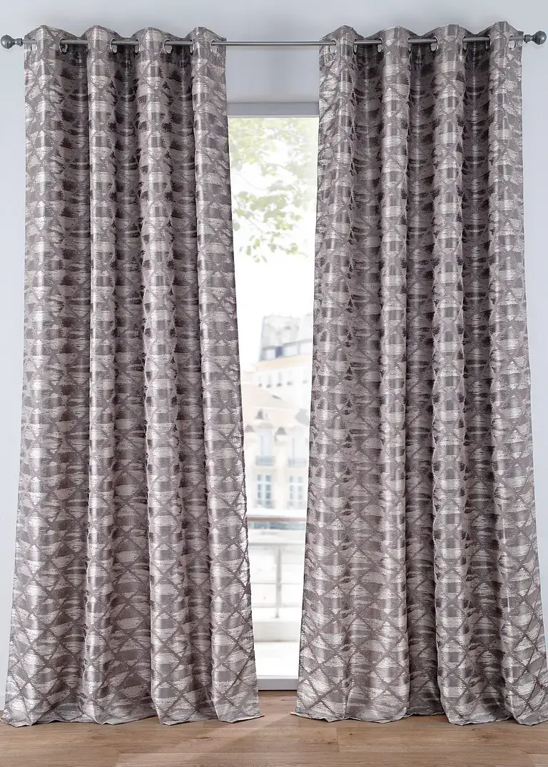 bpc living bonprix collection Jacquard Vorhang grafisch (1er Pack)