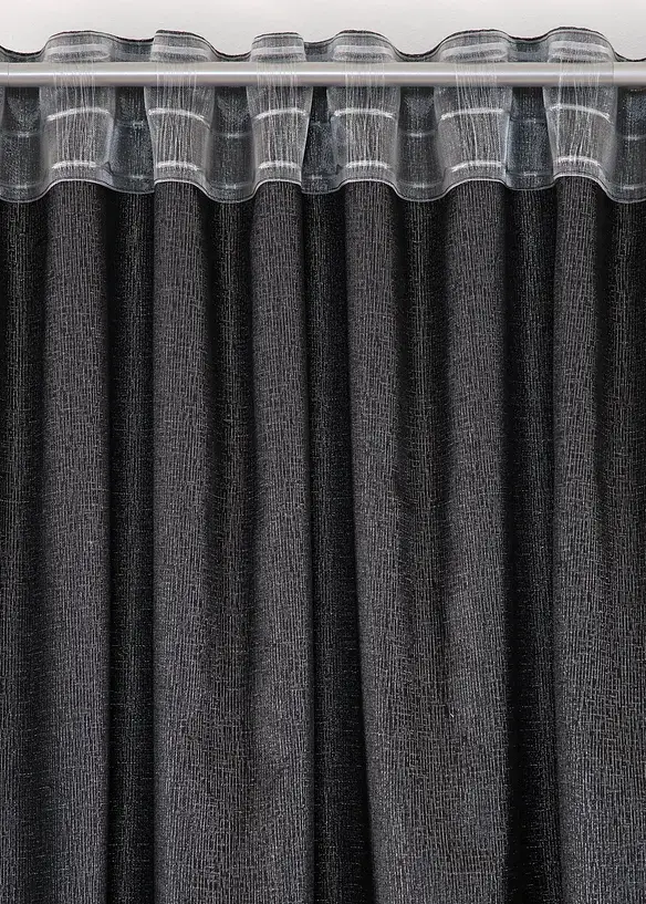 Bpc Living Bonprix Collection Jacquard Vorhang Mit Glanz (1er Pack)