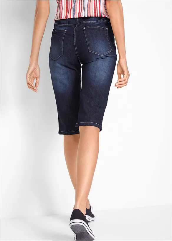 Bpc Bonprix Collection Jeans Bermuda Mid Waist Mit Gekrempeltem Saum