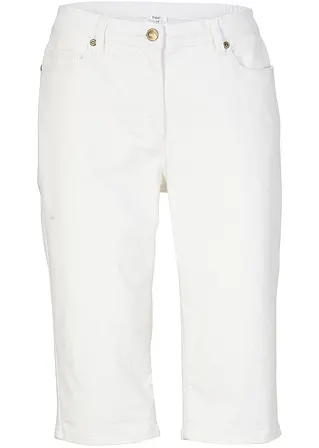 bpc bonprix collection Jeans Bermuda Mid Waist mit gekrempeltem Saum