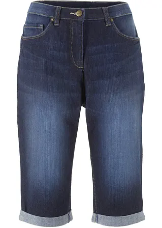 bpc bonprix collection Jeans Bermuda Mid Waist mit gekrempeltem Saum