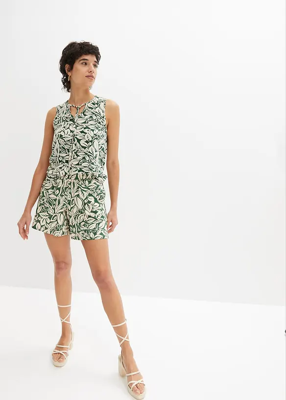 Bpc Bonprix Collection Jersey-Top Mit Bindedetail In A-Linie