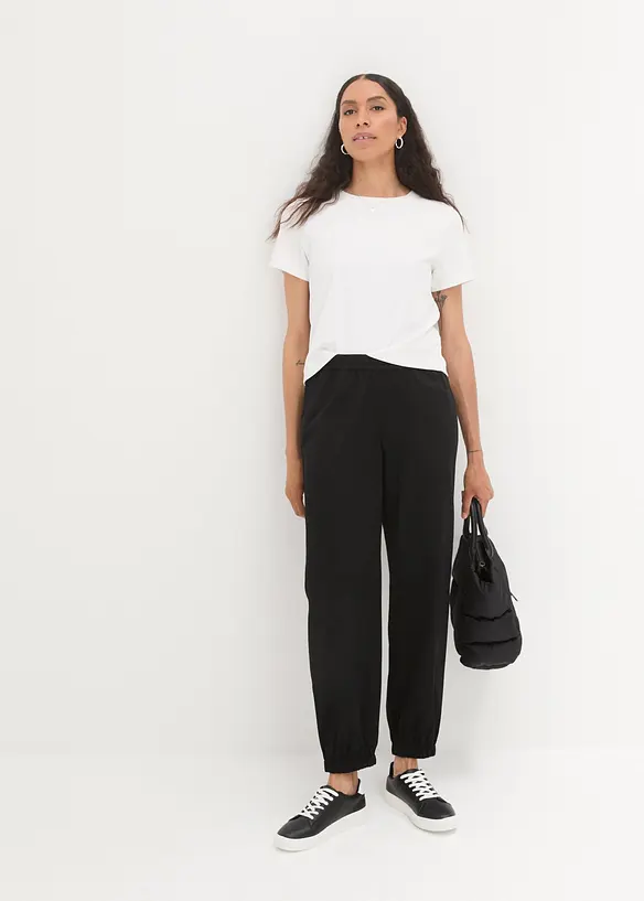 Bpc Bonprix Collection Joggpants Mit Bequembund Aus Papertouch