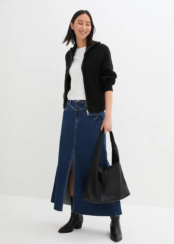 John Baner JEANSWEAR Jeansrock, Lang