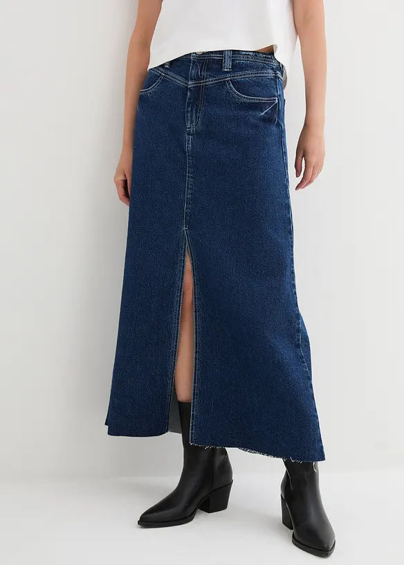 John Baner JEANSWEAR Jeansrock, Lang