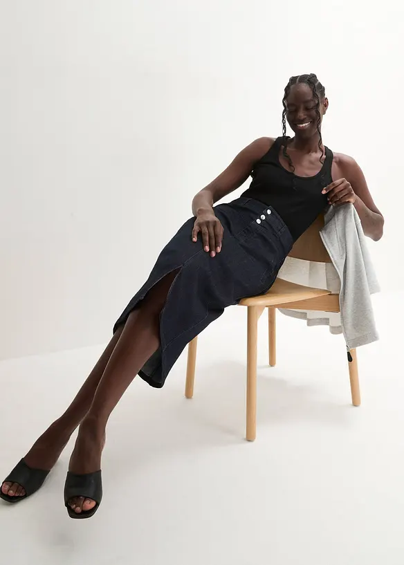 John Baner JEANSWEAR Jeansrock, Mid Waist, Stretch